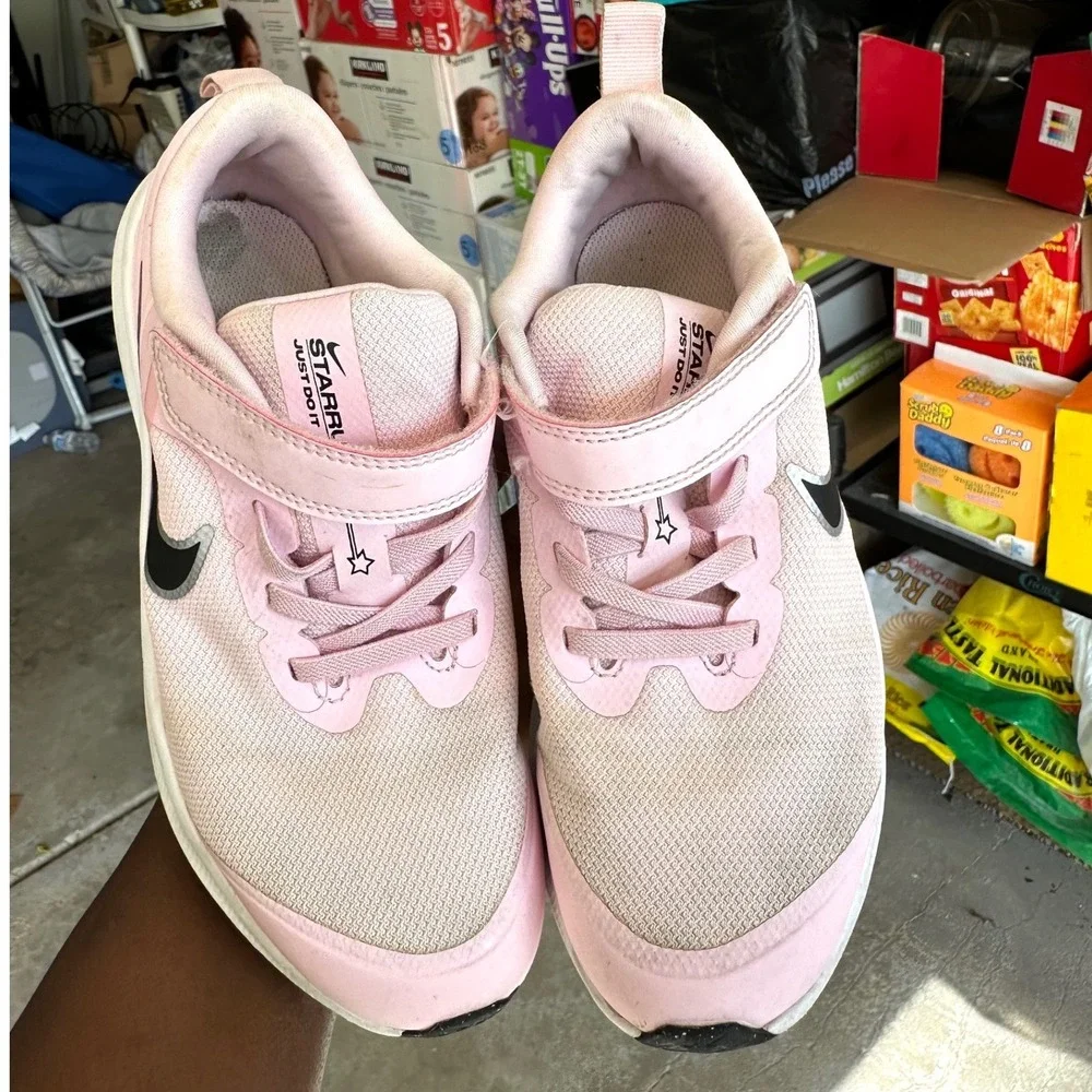 Nike Star Runner 3 Little Kids Shoes Size 2Y Pink Sneakers